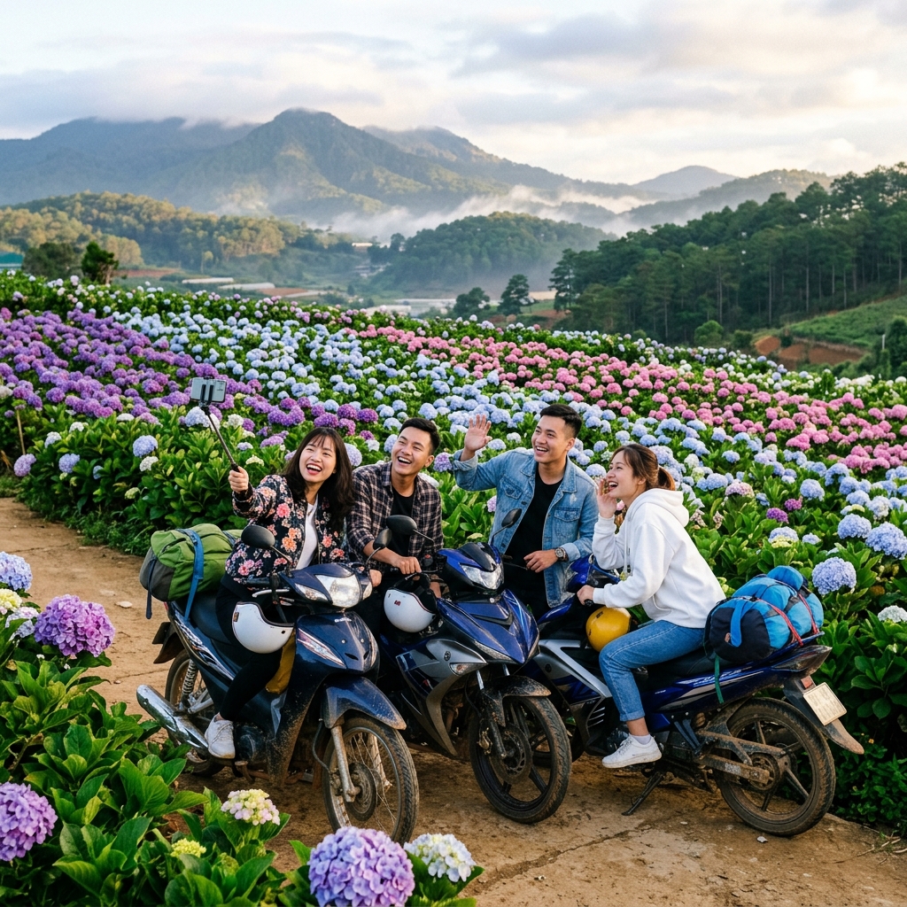Đặt xe GOECO tại Đà Lạt